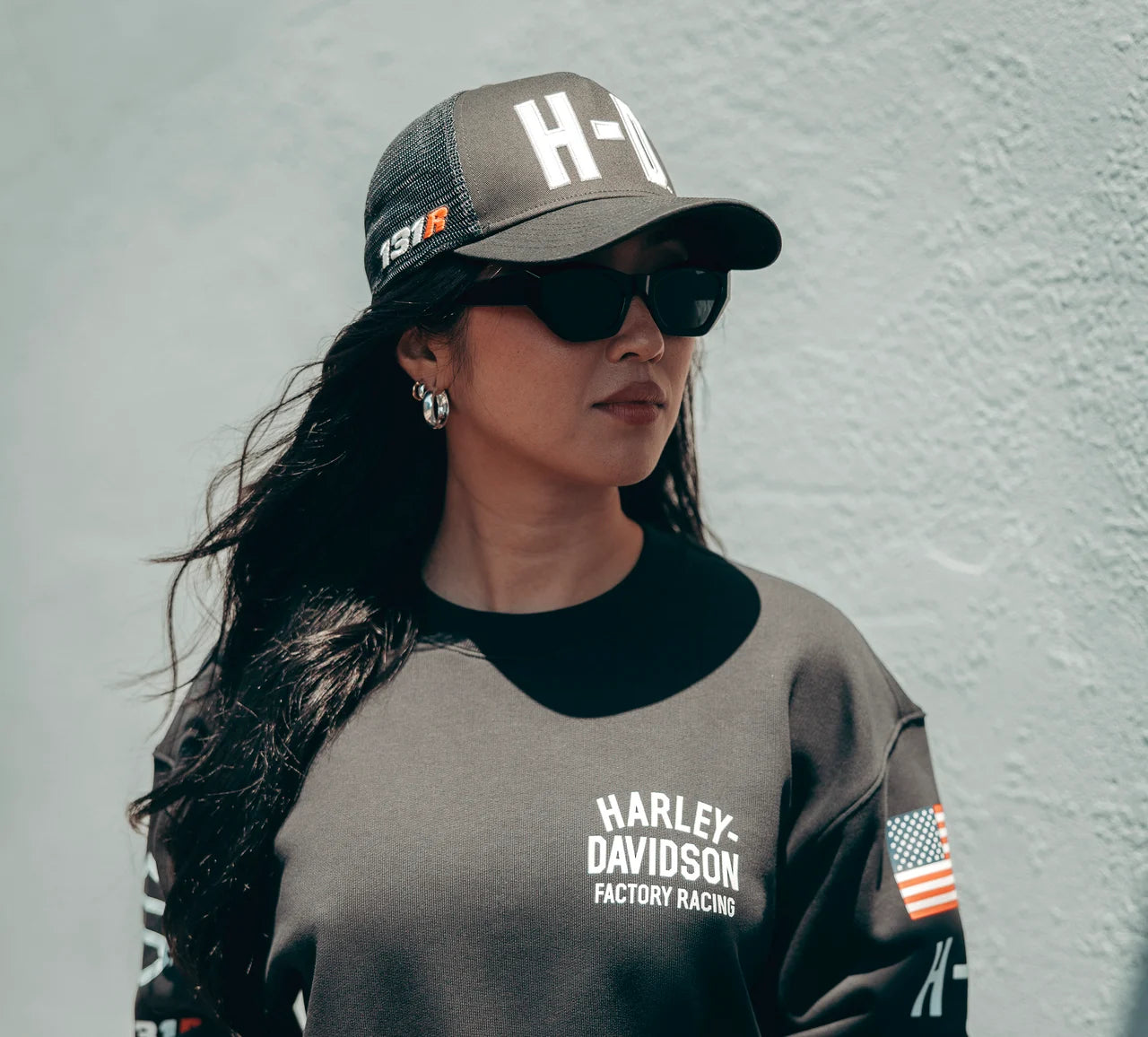 Harley-Davidson Factory Racing Team Trucker Cap