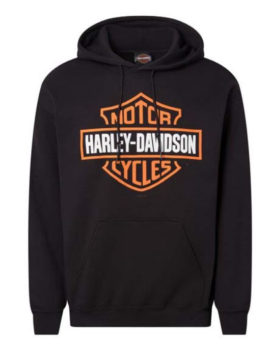Joe Rascal X Harley-Davidson Dealer wear - Bar & Shield Hoodie Black