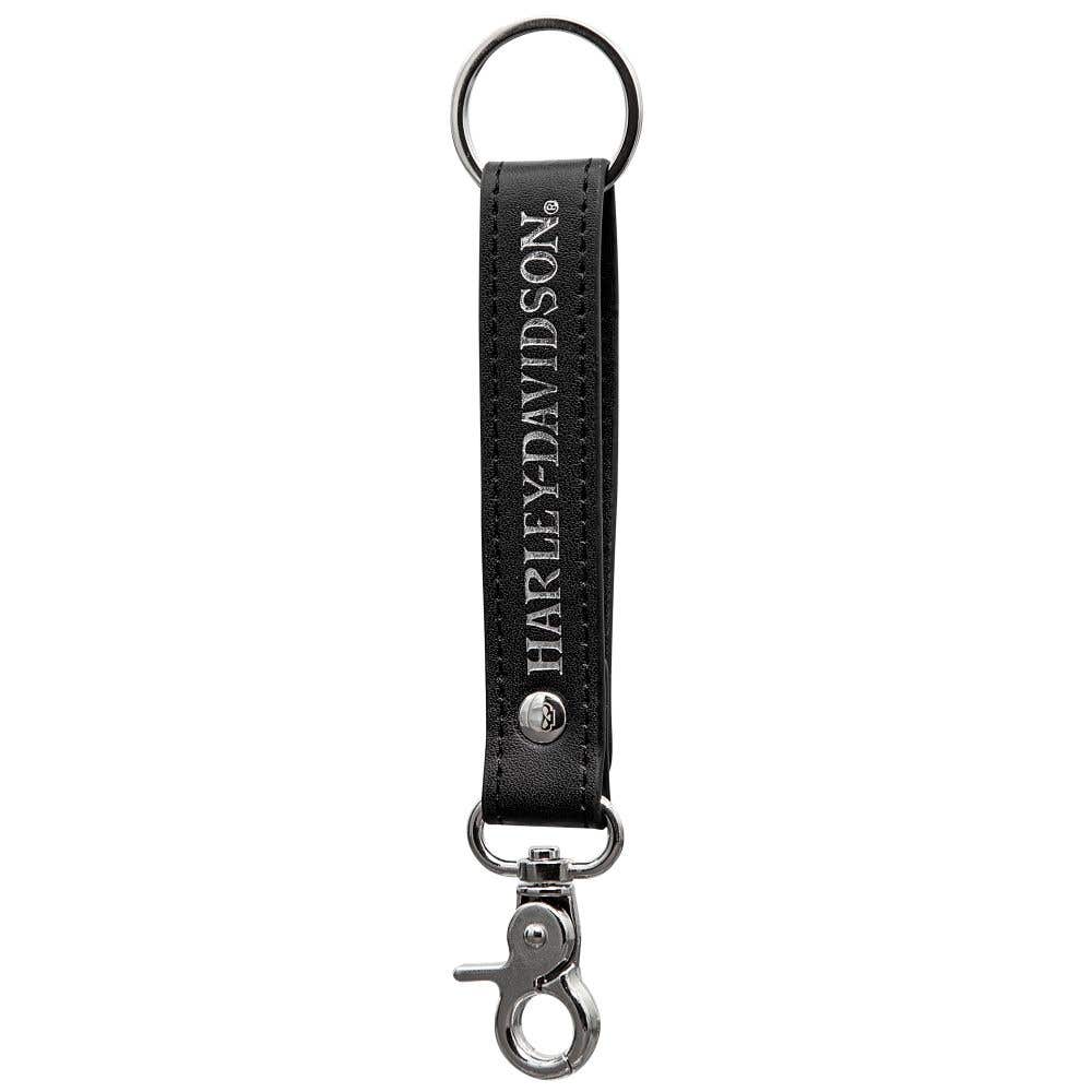HARLEY-DAVIDSON KEY CHAIN SKULL VINYL STRAP