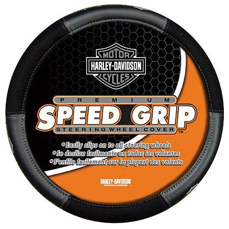 HARLEY-DAVIDSON STEERING WHEEL COVER BAR & SHIELD SPEED