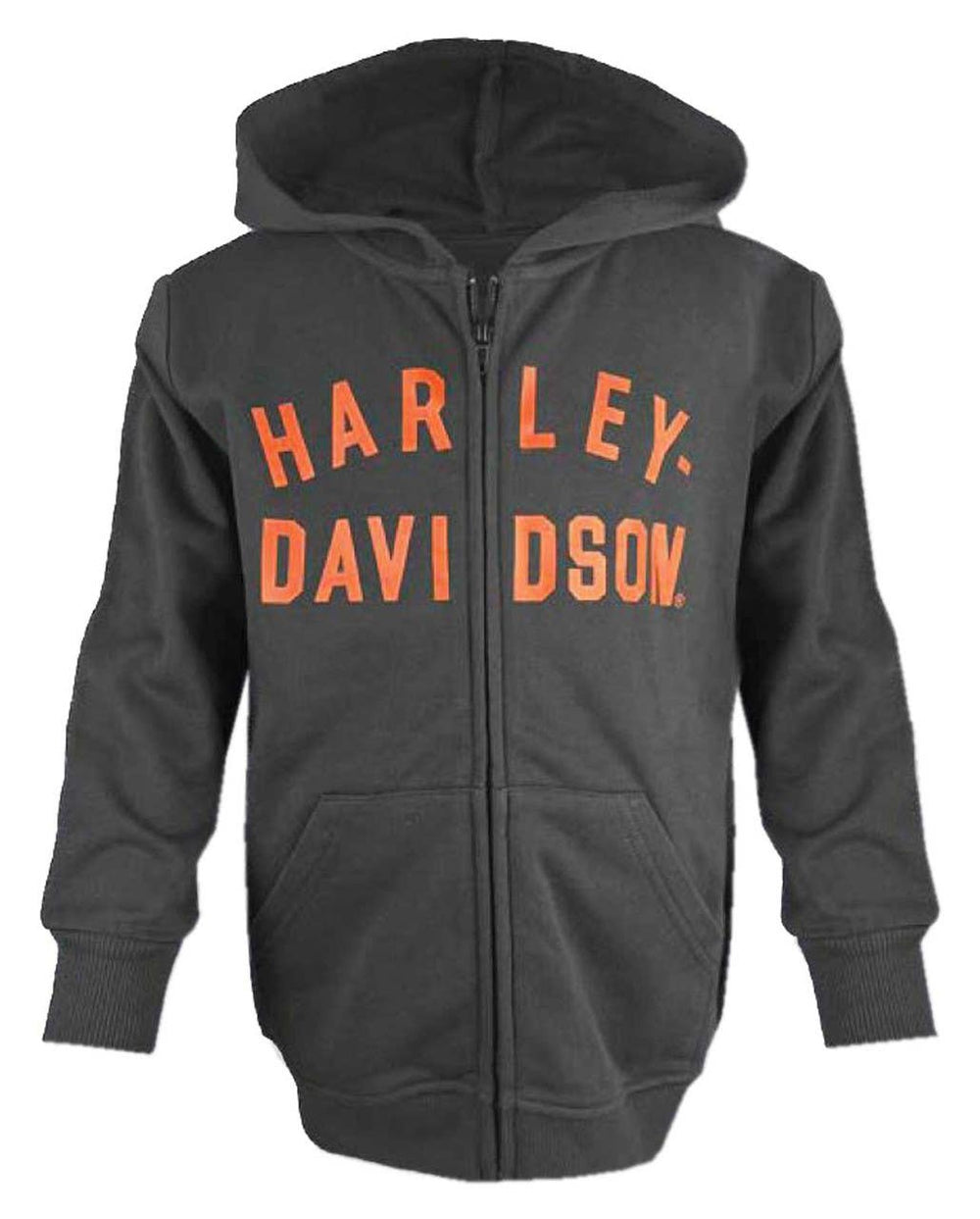 HARLEY-DAVIDSON YOUTH FRENCH TERRY TODDLER ZIP-UP HOODED SWEATSHIRT