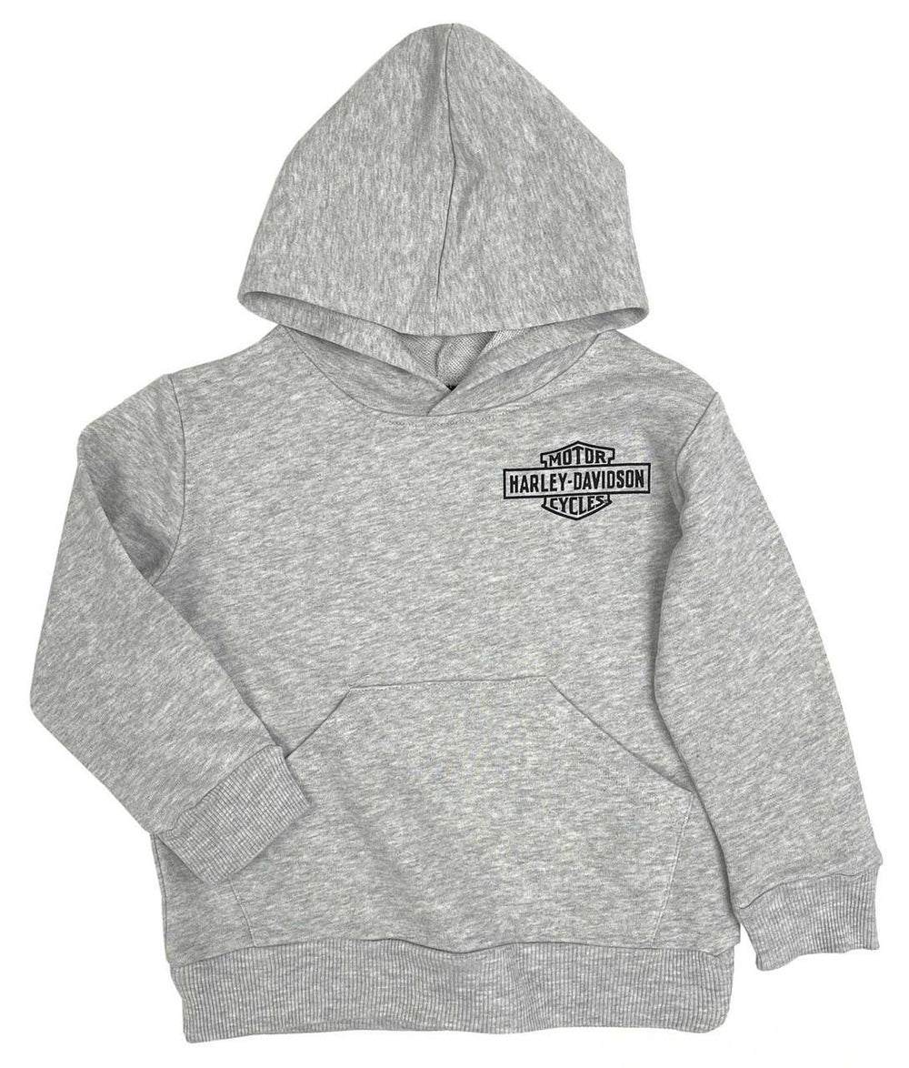 HARLEY-DAVIDSON YOUTH B&S TODDLER FLEECE TERRY PULLOVER HOODIE