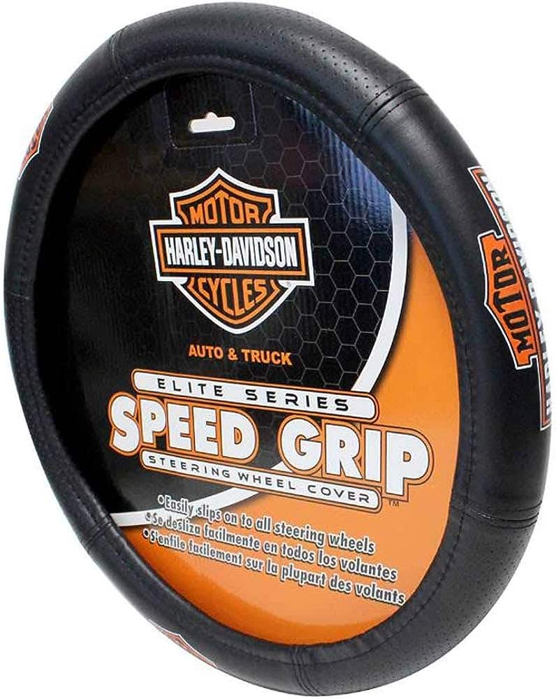 HARLEY-DAVIDSON STEERING WHEEL COVER VINTAGE ELITE SPEED