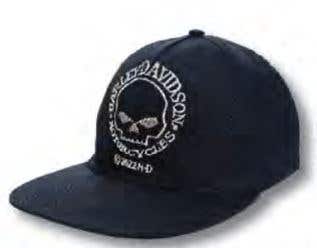 HARLEY-DAVIDSON YOUTH KIDS WILLIE G FLAT BRIM SNAP BACK CAP