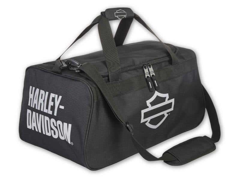 HARLEY-DAVIDSON HD GRAPHIC DUFFEL - OUTLINE BAR & SHIELD