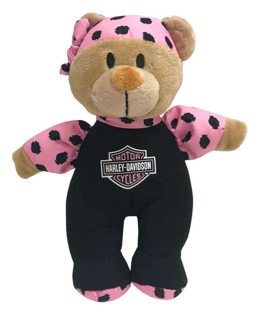 HARLEY-DAVIDSON GIRLS HARLEY CUTIE SHAKE RATTLES & ROLL BEAR