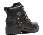 HARLEY-DAVIDSON WOMENS KELLEY HARNESS RIDE WATERPROOF BOOTS