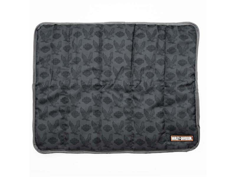 HARLEY-DAVIDSON REPEAT B&S EAGLE PET TRAVEL BED - SM