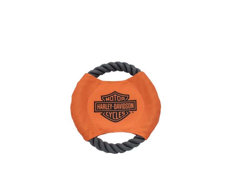 HARLEY-DAVIDSON B&S ROPE DISC TOY - SM