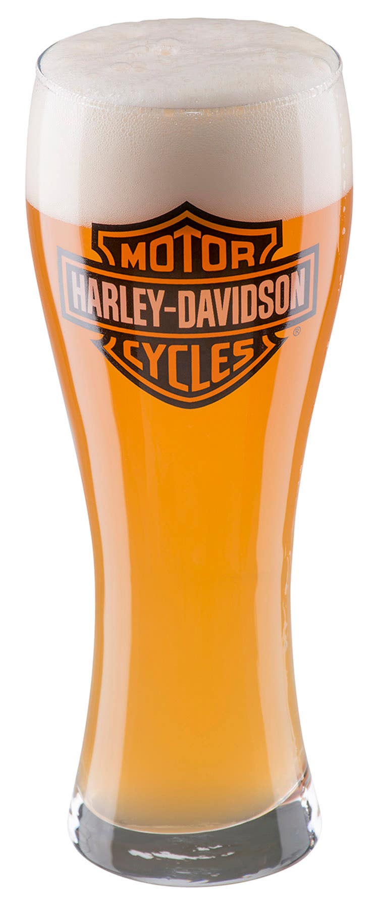 HARLEY-DAVIDSON CORE BAR & SHIELD PILSNER GLASS