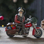 HARLEY-DAVIDSON H-D BIKER SANTA ORNAMENT