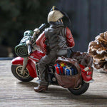 HARLEY-DAVIDSON H-D BIKER SANTA ORNAMENT