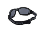HARLEY-DAVIDSON BATTERY UNISEX FOLD GOGGLE SILVER MIRROR SUNGLASSES