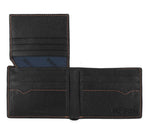 HARLEY-DAVIDSON MENS CLASSIC LEATHER SKULL PASSCASE