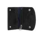 HARLEY-DAVIDSON MENS SMOOTH GRAIN SNAP FLAP WITH LEATHER CORD