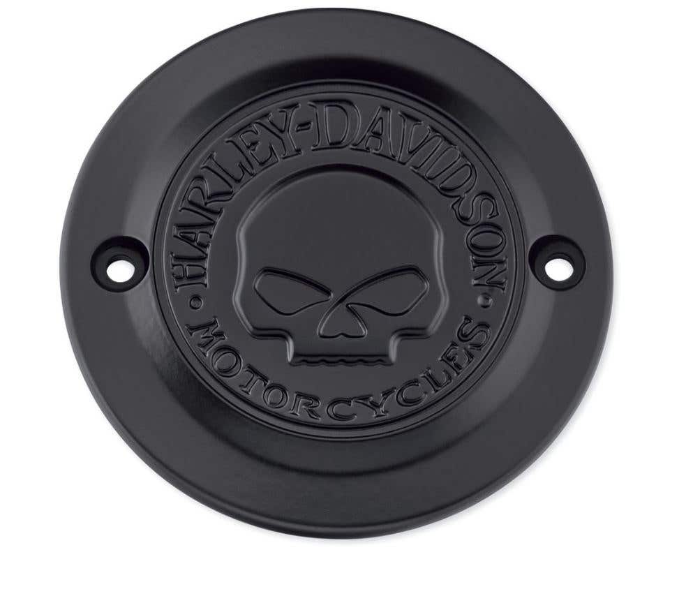 HARLEY-DAVIDSON ED OUT WILLIE G SKULL TIMER COVER