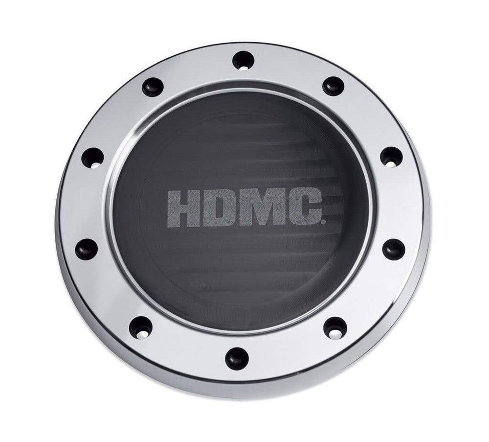 HARLEY-DAVIDSON HDMC DERBY COVER WITH MACHINED HIGHLIGHTS