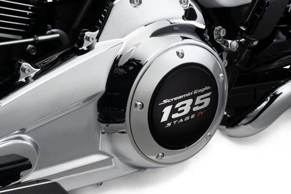HARLEY-DAVIDSON 135CI STAGE IV - DERBY COVER (CHROME)