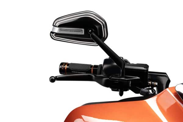 HARLEY-DAVIDSON EMPIRE COLLECTION MIRRORS - BLACK WITH MACHINED HIGHLIGHTS