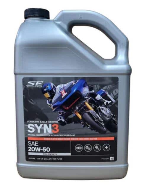 SCREAMIN' EAGLE SCREAMIN EAGLE SYN3 FULL SYNTHETIC MOTORCYCLE LUBRICANT- SAE 20W50
