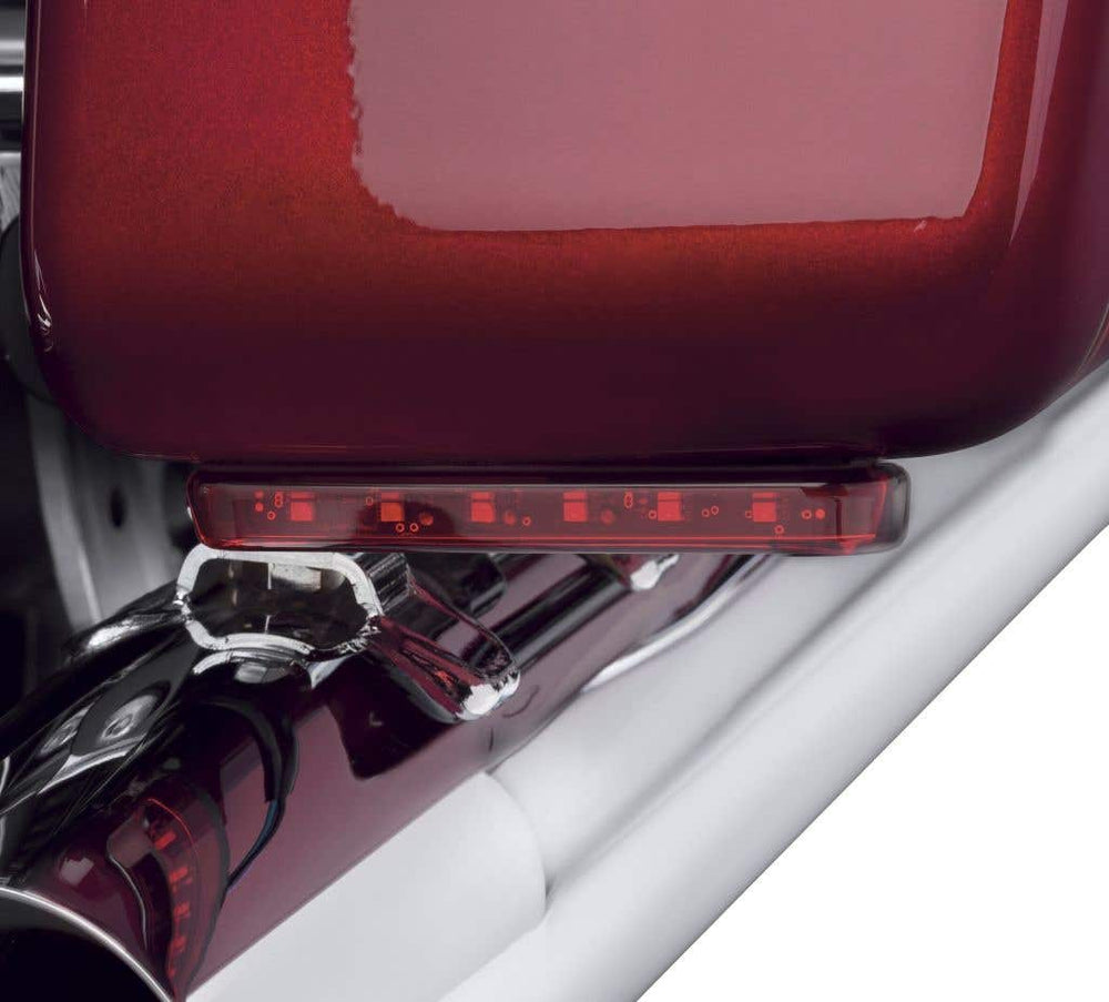 HARLEY-DAVIDSON ELECTRA GLO STEALTH AUXILIARY LED RUN/BRAKE/TURN LAMP - RED LENS