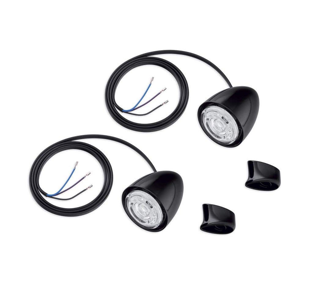 HARLEY-DAVIDSON LED BULLET TURN SIGNAL KIT - REAR