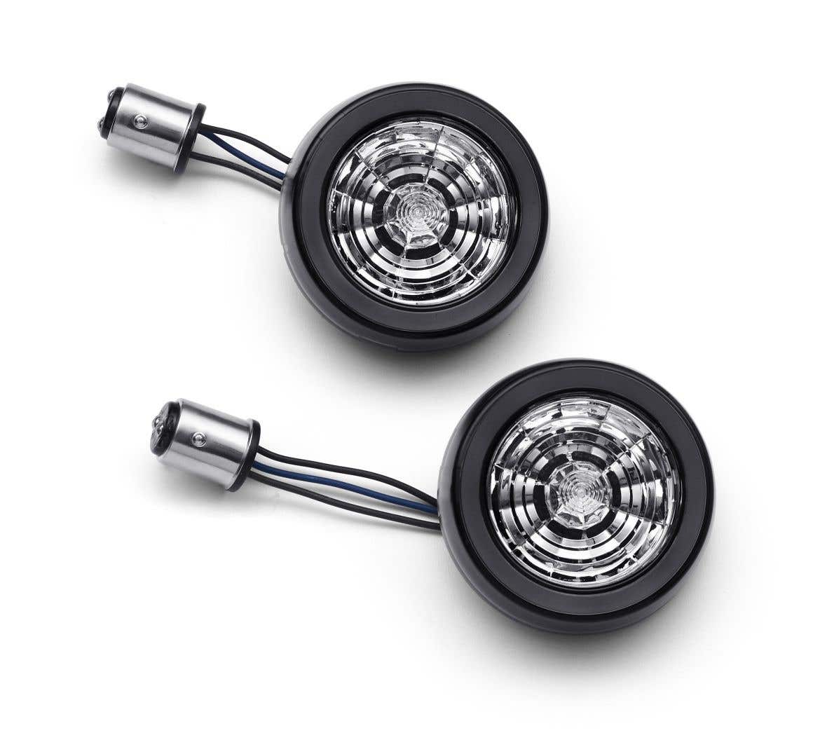 thumbnail image 2 of Harley-Davidson Front Signature LED Turn Signal Inserts – Genuine OEM 67801184 2 of 5