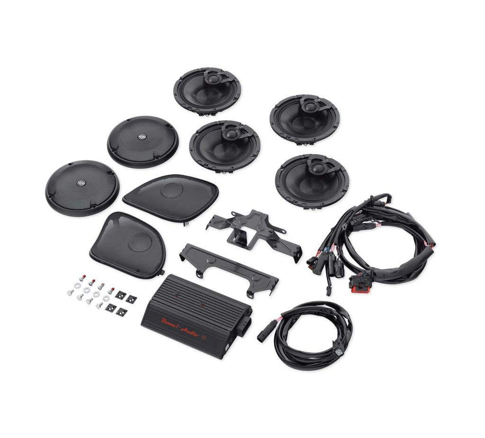 HARLEY-DAVIDSON 4-SPEAKER ULTRA BOOM! AUDIO STAGE I BAGGER KIT
