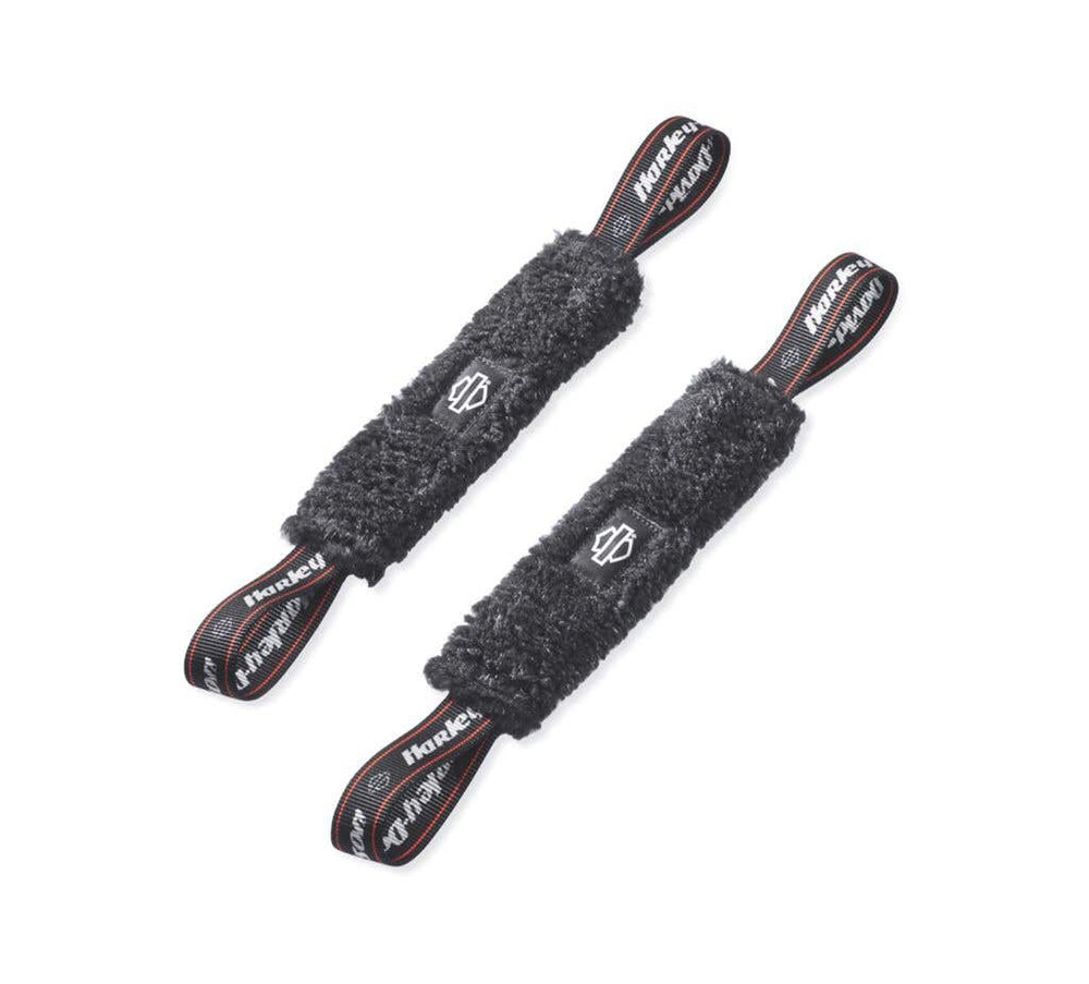 HARLEY-DAVIDSON FLEECE WRAPPED SOFT STRAP HOOKS