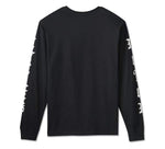 HARLEY-DAVIDSON MENS OLD ENGLISH STACKED BAR & SHIELD TEE