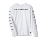 HARLEY-DAVIDSON MENS BACK HALF TEE