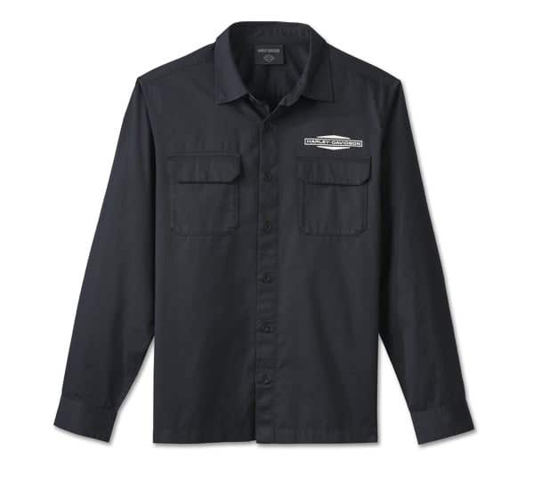 Harley-Davidson MENS WRENCH CREW MECHANICS LONG SLEEVE SHIRT Joe Rascal Harley Harley-Davidson MENS WRENCH CREW MECHANICS LONG SLEEVE SHIRT Joe Rascal Harley