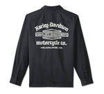 HARLEY-DAVIDSON MENS WRENCH CREW MECHANICS LONG SLEEVE SHIRT