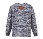 HARLEY-DAVIDSON MENS FACTORY PERFORMANCE LONG SLEEVE TEE