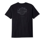 HARLEY-DAVIDSON MENS BAR & SHIELD 3D POCKET TEE
