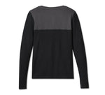 HARLEY-DAVIDSON WOMENS TIMELESS LONG SLEEVE HENLEY