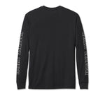 HARLEY-DAVIDSON MENS BAR & SHIELD LONG SLEEVE PAJAMA SET