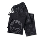 HARLEY-DAVIDSON MENS WILLIE G SHORT SLEEVE PAJAMA SET