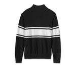HARLEY-DAVIDSON MENS HARLEY-DAVIDSON 1/4 ZIP SWEATER