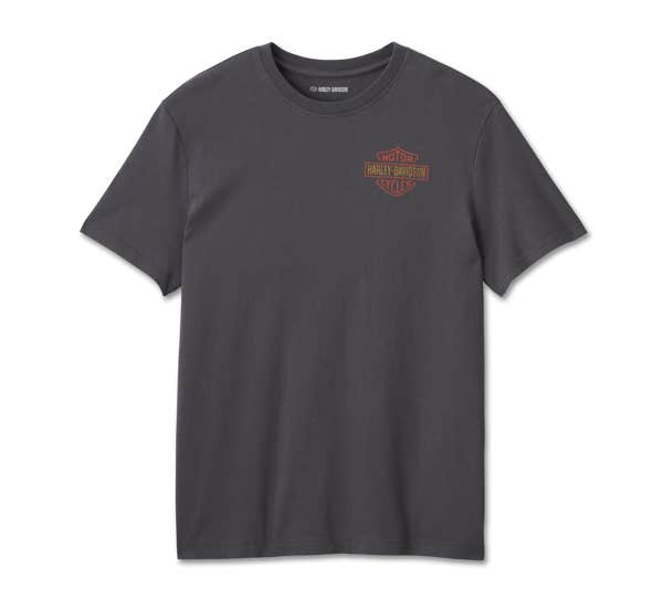 HARLEY-DAVIDSON MENS V-TWIN EAGLE GRAPHIC TEE