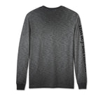 HARLEY-DAVIDSON MENS OIL CAN SLUB LONG SLEEVE TEE
