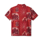 HARLEY-DAVIDSON MENS ROARING ALOHA SHORT SLEEVE SHIRT