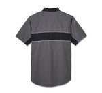HARLEY-DAVIDSON MENS THE GARAGE MECHANIC SHORT SLEEVE SHIRT