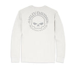 HARLEY-DAVIDSON MENS WILLIE G (TM) SKULL HEAVY WAFFLE KNIT TOP