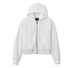 HARLEY-DAVIDSON WOMENS HARLEY-DAVIDSON CROPPED FULL ZIP HOODIE