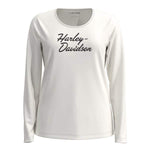 HARLEY-DAVIDSON WOMENS HARLEY-DAVIDSON LONG SLEEVE PAJAMA SET