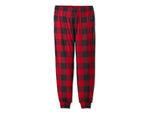HARLEY-DAVIDSON WOMENS BAR & SHIELD PLAID LONG SLEEVE PAJAMA SET