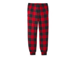 HARLEY-DAVIDSON WOMENS BAR & SHIELD PLAID LONG SLEEVE PAJAMA SET