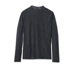 HARLEY-DAVIDSON WOMENS WILD CAT MESH TURTLENECK