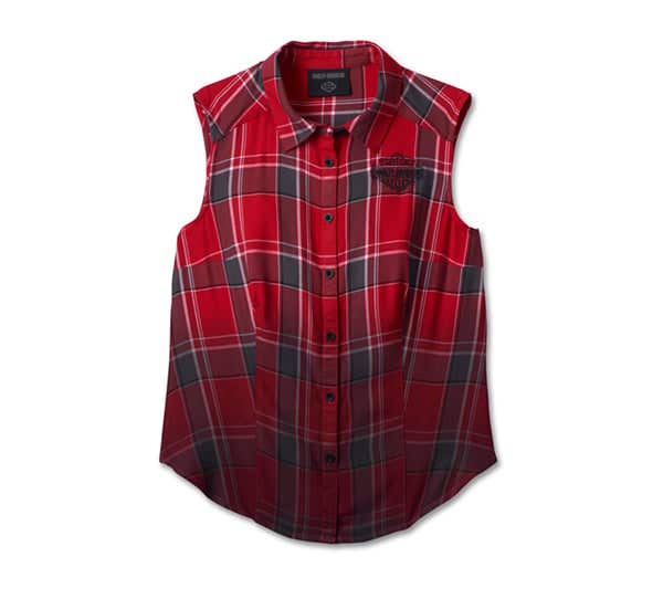HARLEY-DAVIDSON WOMENS SIMMERING SLEEVELESS SHIRT